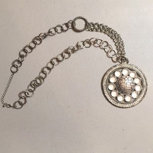 Silver necklace